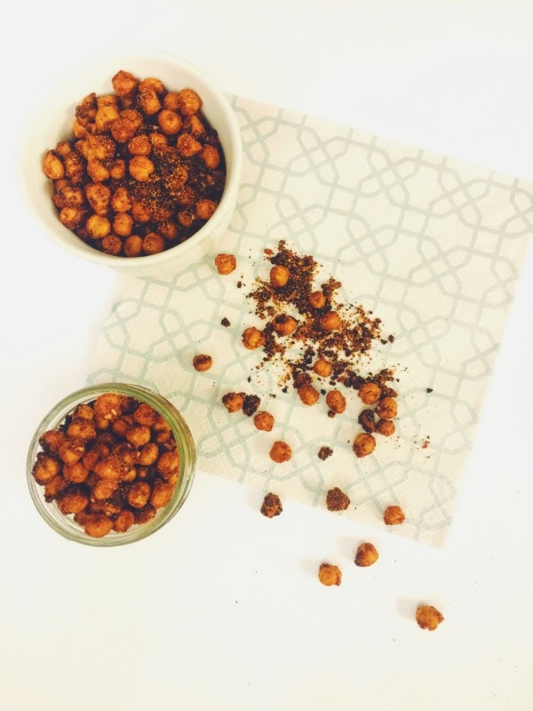 Roasted Chickpeas l cookinginmygenes.com