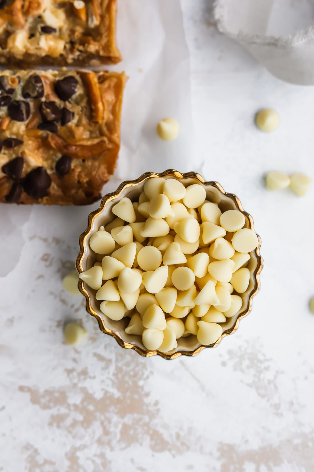 Chewy chocolate pretzel bars are the easiest treat