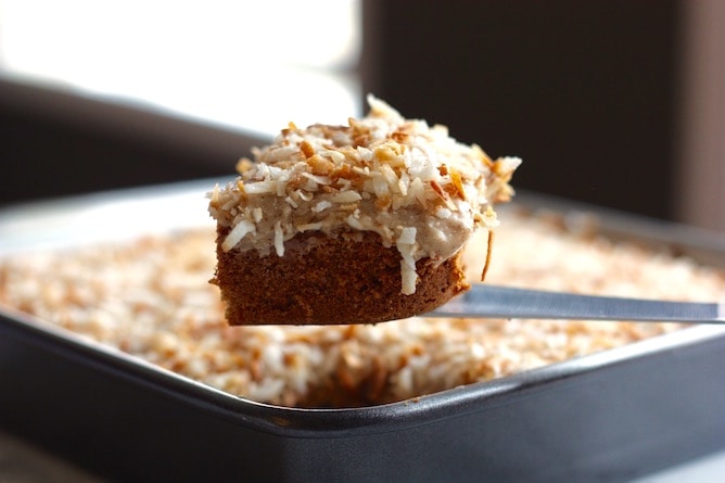 Almond Butter Squares l cookinginmygenes.com