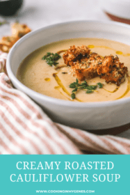 vegetarian cauliflower soup