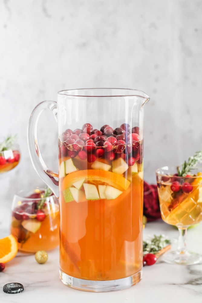 Winter Spiced Kombucha Punch
