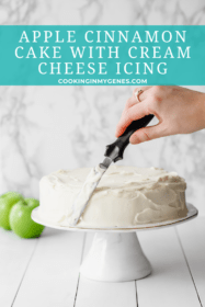 Apple Cinnamon Cake with Cream Cheese Frosting