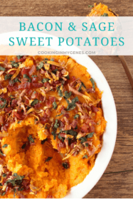 Bacon & Sage Sweet Potatoes
