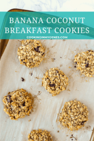 Banana Coconut Breakfast Cookies