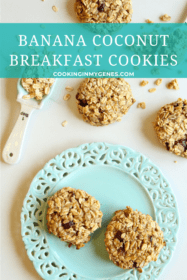 Banana Coconut Breakfast Cookies