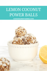 Lemon Coconut Power Balls