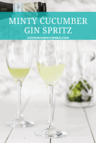 Minty Cucumber Gin Spritz