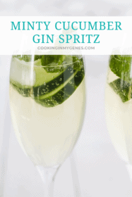Minty Cucumber Gin Spritz