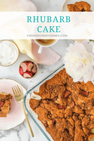 Rhubarb Cake