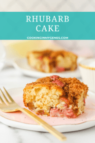 Rhubarb Cake