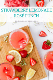 Strawberry Lemonade Rosé Punch