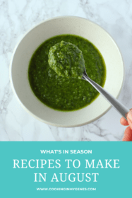 Recipes to Make in August