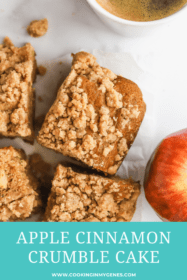 Apple Cinnamon Crumble Cake