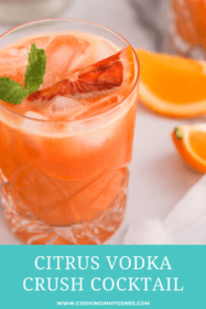 Citrus Vodka Crush Cocktail