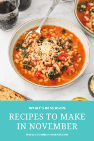 Recipes to Make in November