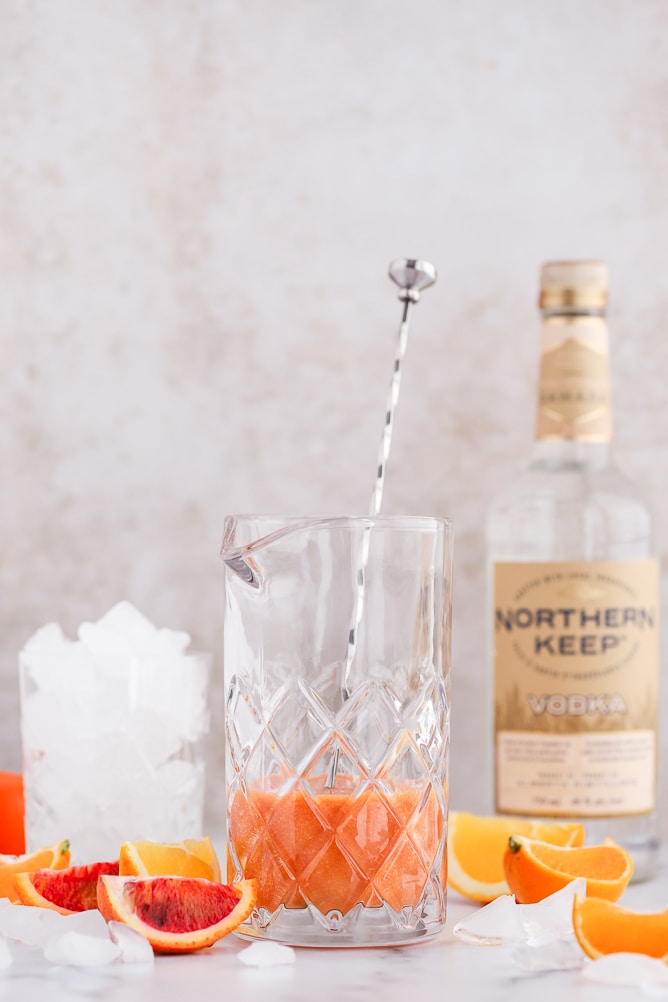 Citrus Vodka Crush Cocktail 