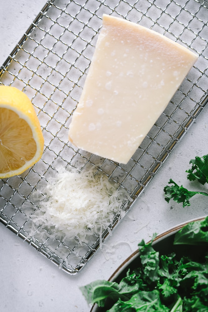 Brussels sprouts and kale salad 