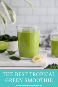 Best Green Tropical Smoothie