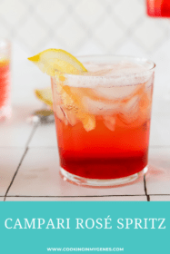 Campari Rosé Spritz Cocktail
