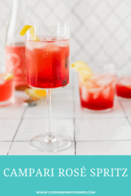 Campari Rosé Spritz Cocktail