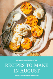 Recipes to cook in august