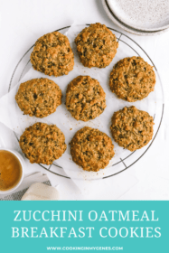 Zucchini Breakfast Cookies