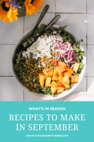 Recipes to cook in september