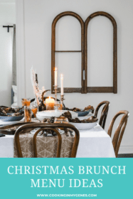 Brunch menu ideas for Christmas