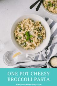 Cheesy One Pot Broccoli Pasta