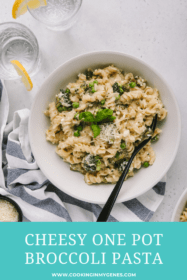 Cheesy One Pot Broccoli Pasta
