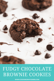 Chewy Chocolate Brownie Cookies