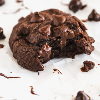 Chewy Chocolate Brownie Cookies