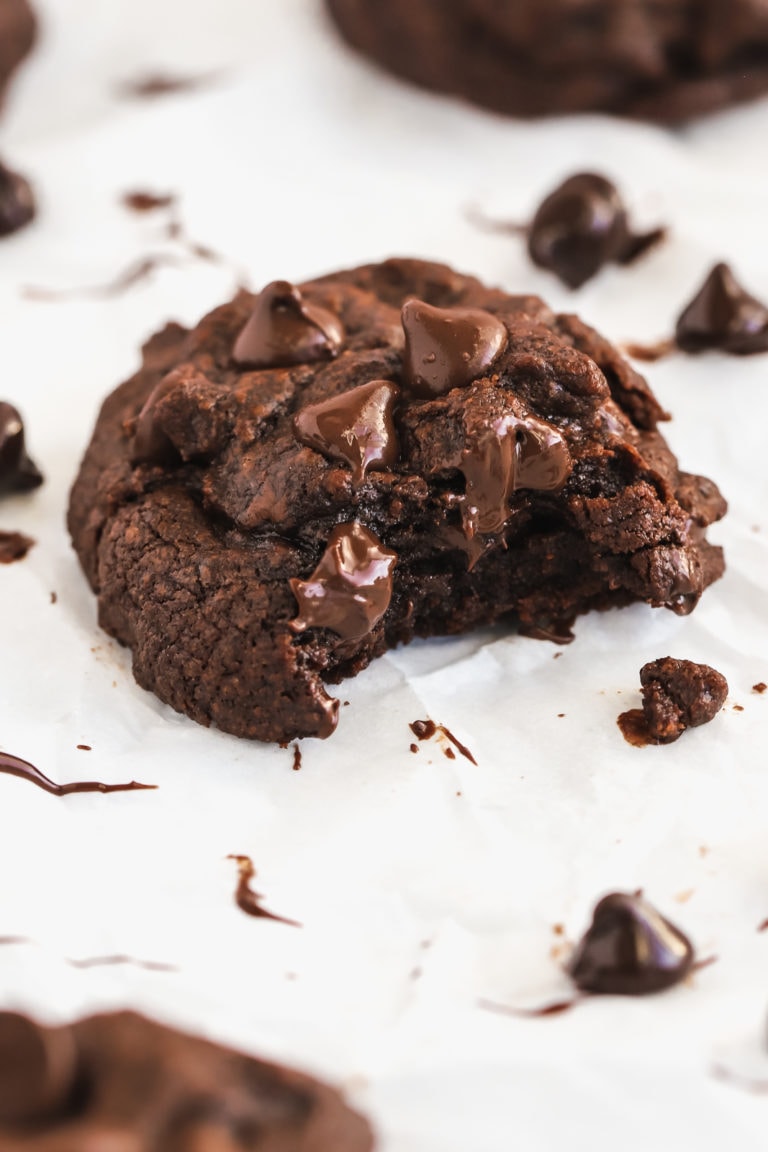 Chewy Chocolate Brownie Cookies