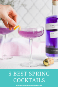 recipes for spring cocktails