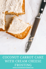 Coconut & Carrot Cake