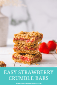strawberry oat bars dessert