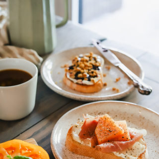 summer toast recipes, 3 ways!