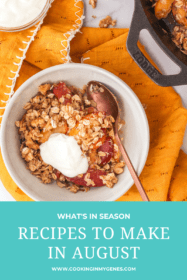 August recipe inspiration