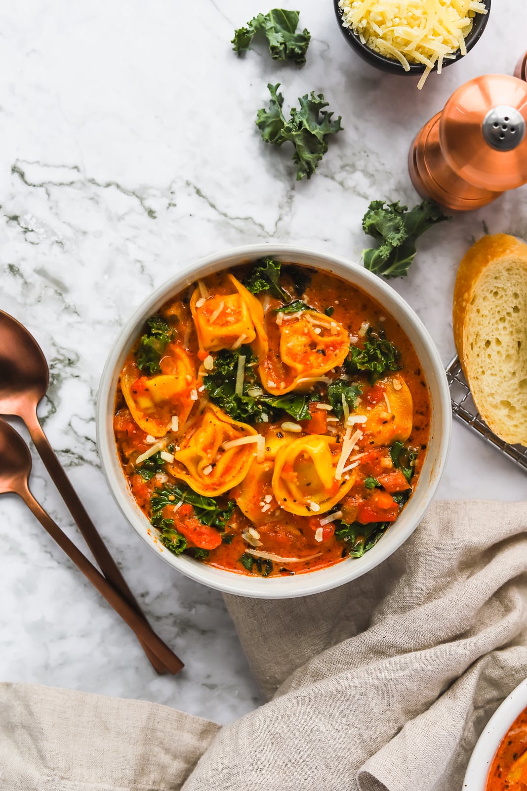 Cheese Tortellini Soup