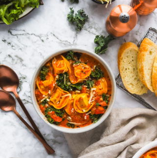 Cheese Tortellini Soup