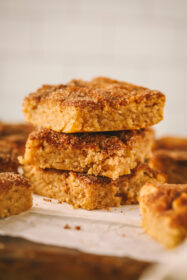snickerdoodle cookie bars