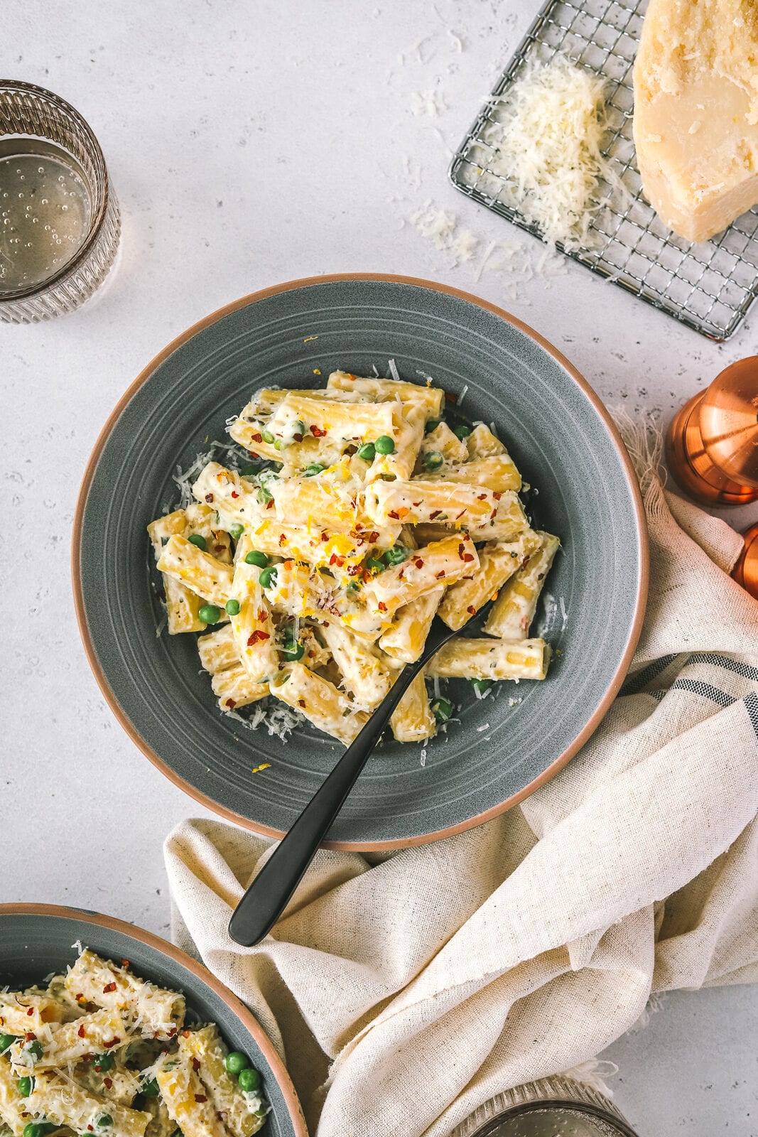 Boursin cheese pasta