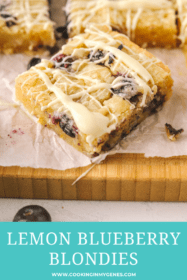 lemon blueberry dessert bar