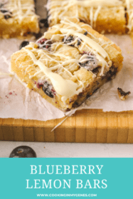 lemon blueberry dessert bar