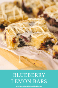 lemon blueberry dessert bar