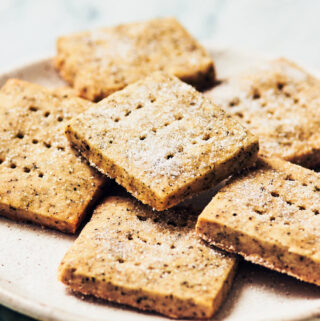 earl grey shortbread cookies