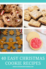 4 kinds of christmas cookies