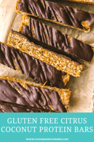 close up of protein bars on parchment paper