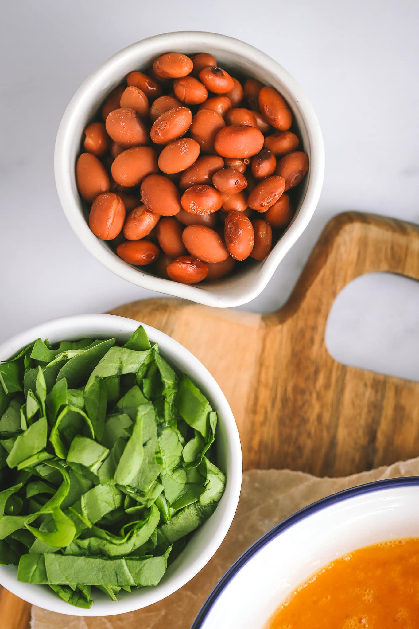 close up shot of pinto beans