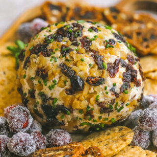 cranberry walnut cheese ball